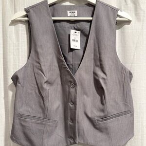Cotton On Women's Gray Vest